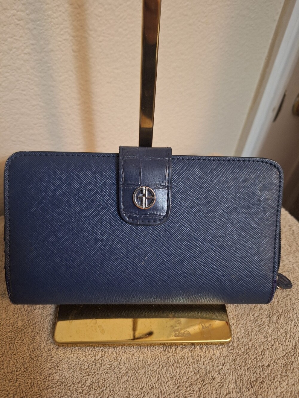 Giani Bernini Blue Wallet